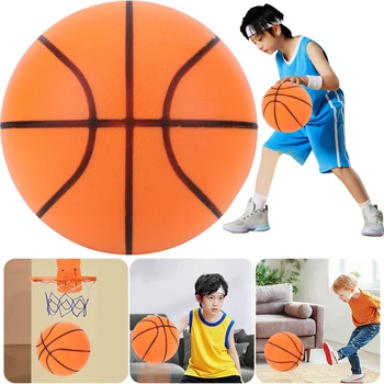 Köpük Basketbol Yüksek Esneklik Dilsiz Top Sürme Basketbol Hafif Çeşitli Kapalı Hava Etkinlikleri için
