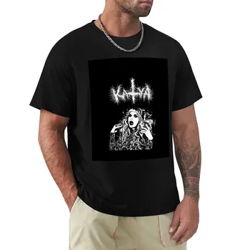 Katya Zamolodchikova Merch Siyah Metal tişört tees vintage t shirt siyah t shirt Kısa kollu tee erkekler