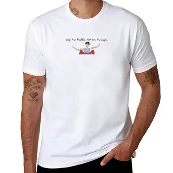 Yeni durdurma trafik T-Shirt Bluz spor fan t-shirt tees slim fit t shirt erkekler için