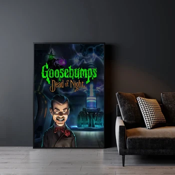 Goosebumps-Ölü Gece Oyunu Poster Baskı Ev dekorasyon duvar tablosu (Çerçeve Yok)