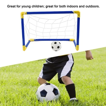 Spor oyuncakları Futbol Çerçeve Seti Takım Sporları 188g Kapalı / açık havada Gol Sonrası Hafif Taşınabilir Marka Yeni