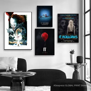 Bu 2017 Film Afiş, Film Tv Oyun Seri Tuval Posterler ve Baskılar Tuvaller Boyama Ev Dekorasyon
