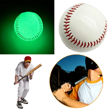 9 karanlıkta Parlayan Beyzbol Topu Aksesuarları Dişli Serin Şeyler Oyuncak Hediyeler Ligler Antrenörler Ebeveynler Spor Eğlence için
