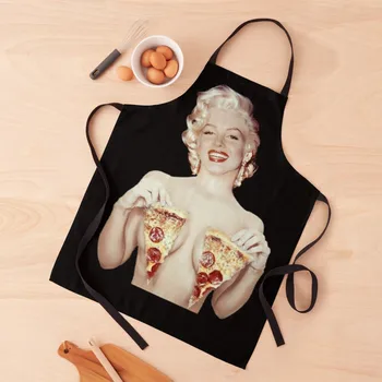 Marilyn Monroe-Pizza Önlüğü Ev İçin Şeyler Sevimli Mutfak Aksesuarları Sevimli Mutfak Güzellik Önlüğü