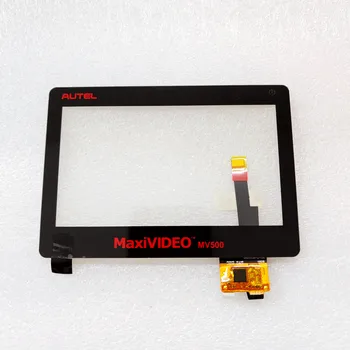 AUTEL MaxiVİDEO MV500 Otomotiv Teşhis dokunmatik ekran paneli Sayısallaştırıcı Cam sensör yedeği