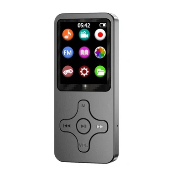 HıFı MP3 Çalar Walkman E-kitap / Kaydedici Bluetooth uyumlu 5.0 Mp4 Video Oynatıcı Çok Fonksiyonlu Video Walkman Öğrenci için