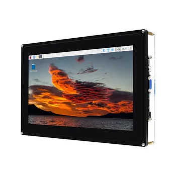10.1 inç Kapasitif Dokunmatik Ekran LCD (F) Kasa, 1024×600, HDMI, Çeşitli Sistemler ve Cihazlar Desteği