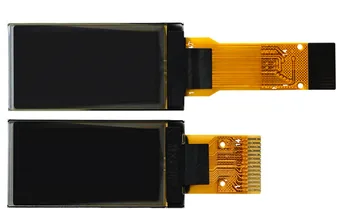 IPS 0.96 inç 14PIN / 4PIN Beyaz OLED Ekran (Kurulu/Kurulu Yok) SSD1312 Sürücü IC 64 * 128 IIC Arayüzü 3.3 V