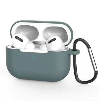 Kablosuz kulaklık kutusu Kulaklık Çantası Silikon Bluetooth uyumlu Kulaklık Kulaklık Tutucu Kapak Airpods için Pro