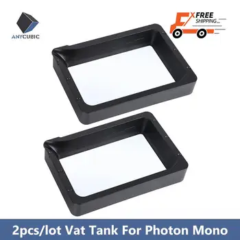 ANYCUBIC 3d Yazıcı Parçaları 2 ADET UV Reçine Vat Tankı Foton Mono SE / Foton Mono/Foton / Foton s / Foton Mono 4K ımpresora 3d