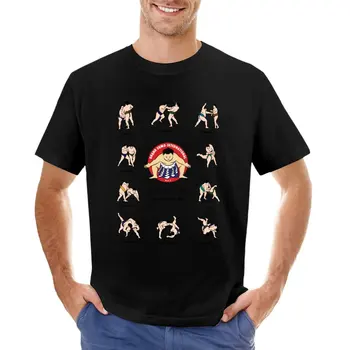 Kimarite Kazanan Sumo Teknikleri T-Shirt Bluz siyah t shirt eşofman, erkek