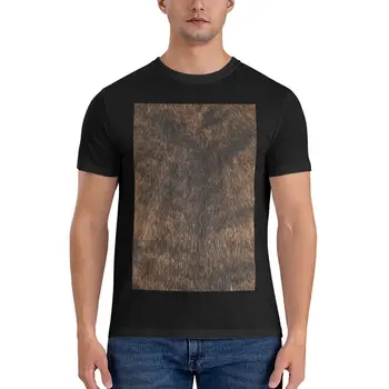 Brindle Hayvan Baskı, Kahverengi Brindle Köpek Temel T-Shirt komik t shirt erkekler için erkek grafik t-shirt hip hop