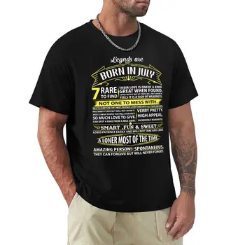 Legends Doğarlar Temmuz Ayında T-Shirt boşlukları gümrük estetik giysi tasarımcısı t shirt erkek