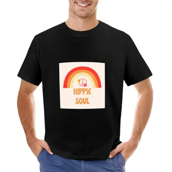 Hippi Soul Elbise-Hippi Soul T-Shirt büyük boy t shirt yaz giysileri siyah erkek t-shirtleri