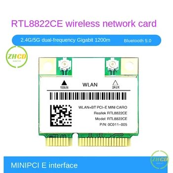 RTL8822CE 1200 Mbps 2.4 G/5 GHz 802.11 AC WiFi NIC Ağ Mini PCIe RTL8821CE Bluetooth 5.0 Desteği dizüstü / PC Windows 10/11