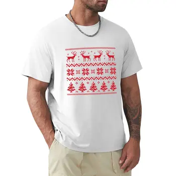 Merry Christmas desen 4 T-Shirt kawaii giysileri ter artı boyutu üstleri ağır t shirt erkekler için