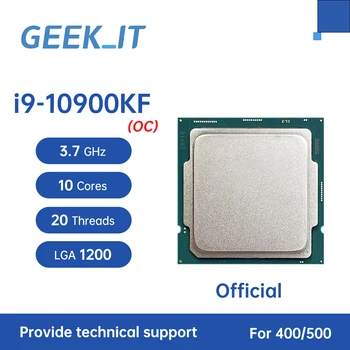 Çekirdek ı9-10900KF SRH92 3.7 GHz 10 Çekirdekli 20 Konu 20 MB 125 W LGA1200 CPU İşlemci ı9 10900KF
