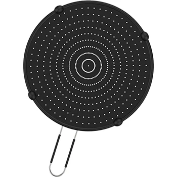 Silikon Sıçramak Ekran Sıçrama yüzey koruma Seti Pişirme kızartma tavası Dökme Demir Tava Pot