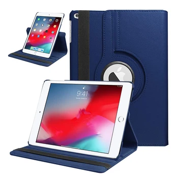 Akıllı iPad kılıfı 10.2 Kapak için Apple iPad 7th 8th Nesil A2200 A2198 A2232 Funda 360 Derece döner stant Tablet Kabuk