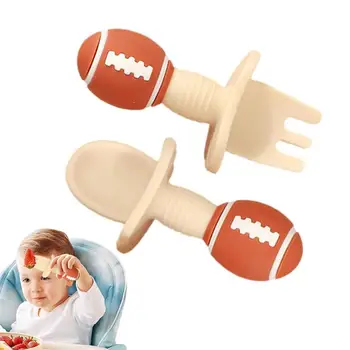 Yürümeye başlayan Silikon Emme Plakası Rugby Topu Şekli Bölünmüş Emme besleme plakası Çanak Çocuklar Besleme Malzemeleri Kendi Kendine Besleme İçin