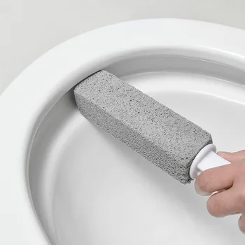 1 Adet Ponza taşı Tuvalet Fırçası Banyo Temizleme Fırçası Kireç Leke Temizleme Aracı Kaldırmak