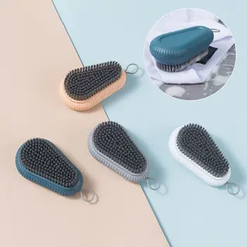 Plastik Banyo Aksesuarları Giysi Ağır Temizlik Malzemeleri Ayakkabı Fırçaları Tırnak tahta fırçası Tırnak Fırçası